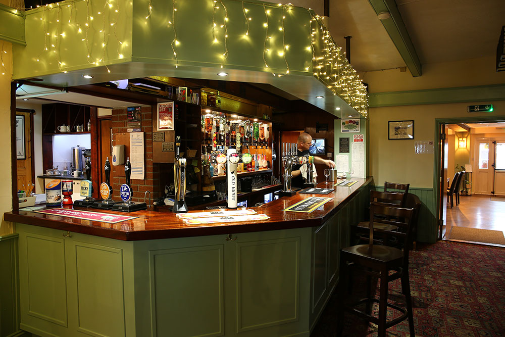 Illuminated bar and bar stools